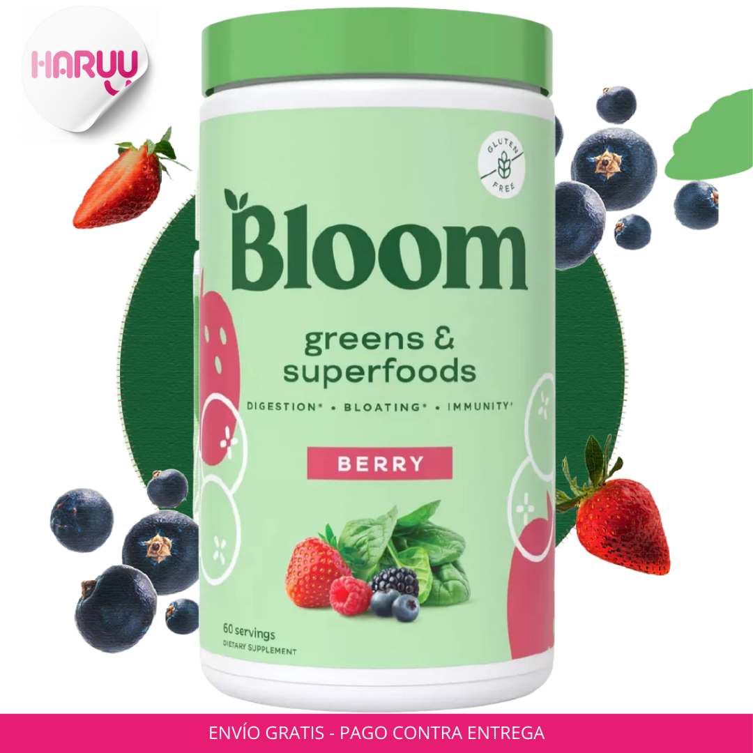 Bloom Greens & Superfoods | Revoluciona tu Bienestar Digestivo