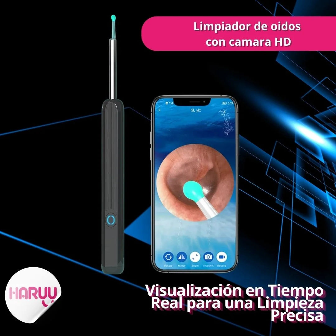 🔍👂 Limpieza de Oídos como un Profesional desde Casa con Cámara HD / Limpiador de oídos para toda la familia