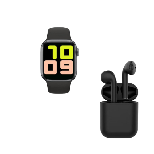 !Combo¡ Reloj Inteligente T 500 Smart Watch + Audífonos.