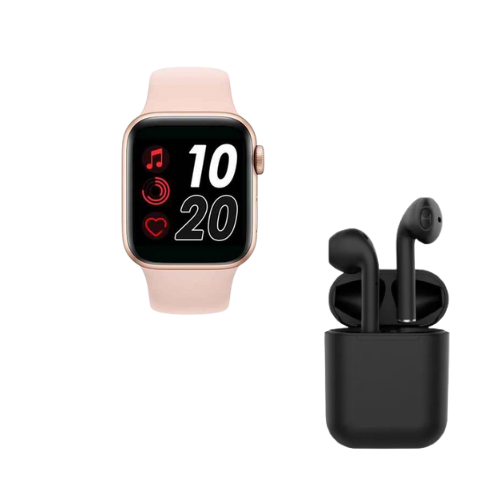 !Combo¡ Reloj Inteligente T 500 Smart Watch + Audífonos.