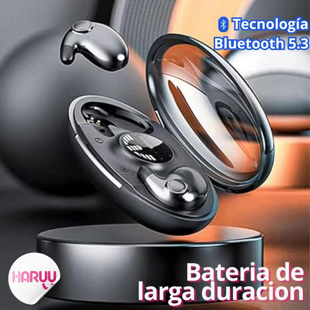 Auriculares Invisibles con Diseño Ergonómico para Uso Prolongado