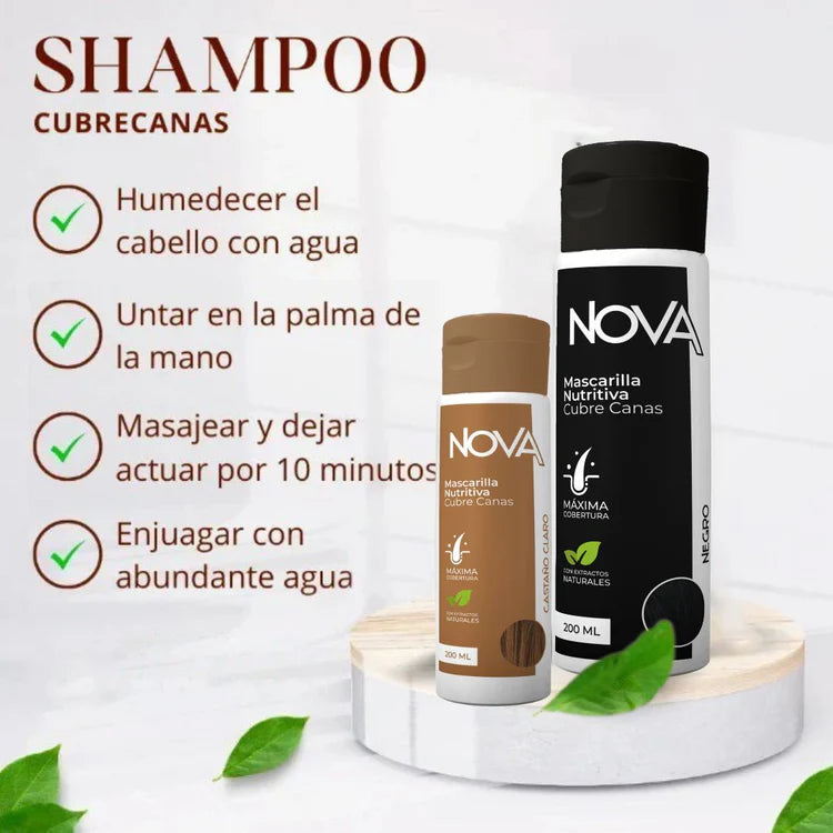 NOVA: Canas Invisibles, Cabello Brillante ✨