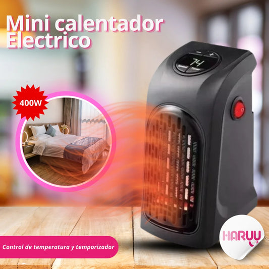 ¡Calidez al Instante! Mini Calefactor Portátil 400W con Control Remoto