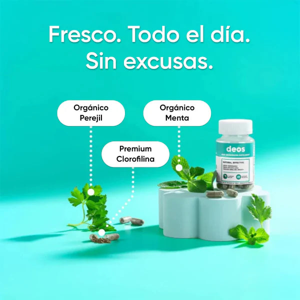 DEOS Desodorizante BM2 – Protección Total y Frescura Duradera