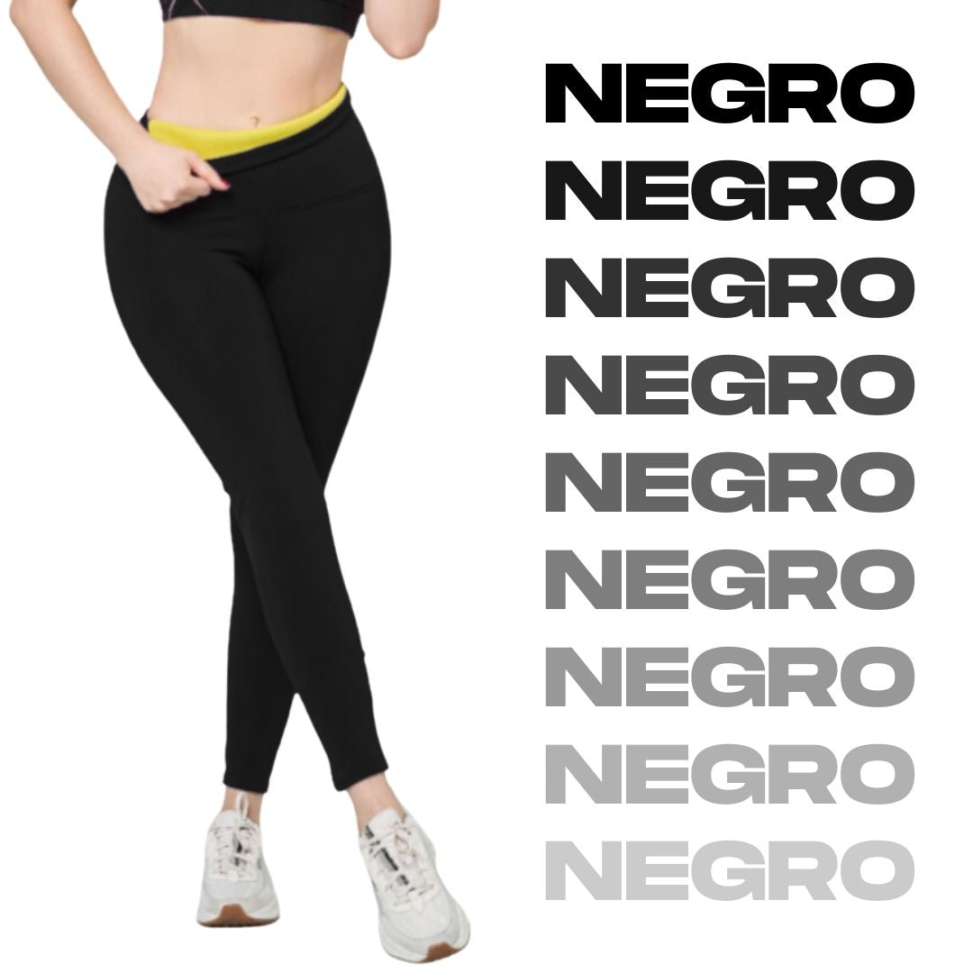LEGGIN-FAJA NEOPRENO: Moldea tu Cuerpo y Aumenta la Quema de Calorías con Efecto Sauna