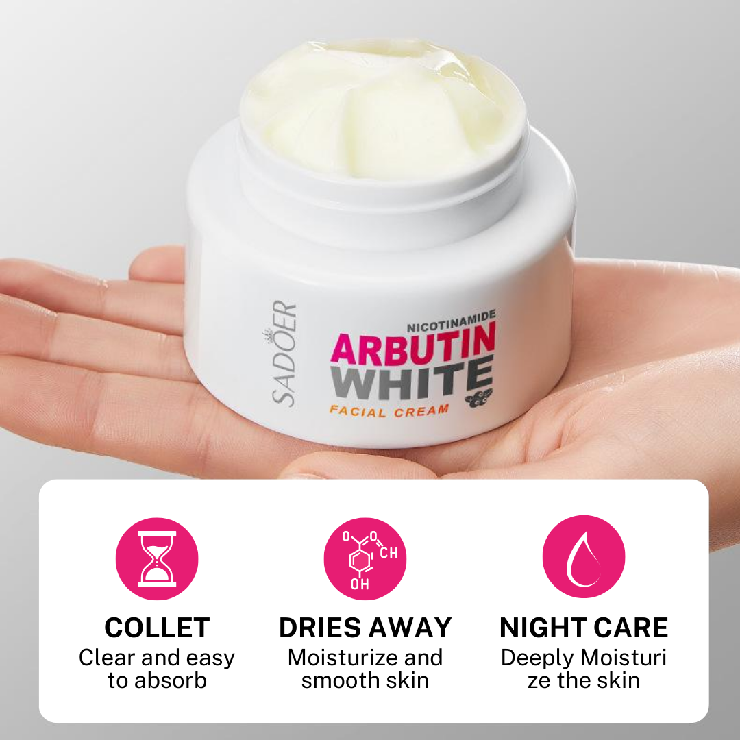 Crema Aclaradora con Alfa Arbutina: Despídete de las Manchas y Recupera la Luminosidad de tu Piel